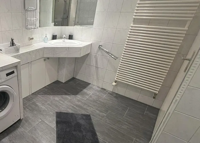 Naturblick Mitten Im Schoenen Cuxland Perfekt Fuer Familien Mit Hunden Apartament Stinstedt